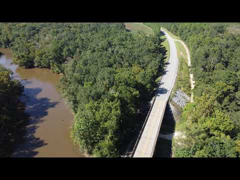 The pea river at the Florida Alabama state line on highway 81