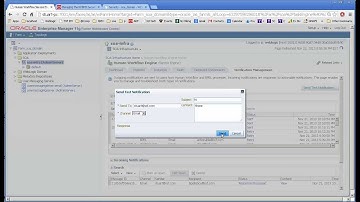 Enterprise manager Email Setup