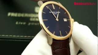 Обзор мужских часов Frederique Constant Slim Line FC306G4STZ9