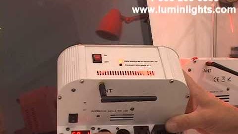 Lumin Lights Power Par Q610  Wireless Battery LED Par Can Tutorial