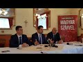 Vona Gábor kolozsvári sajtótájékoztatója (újságírói kérdések) (2018.03.03).