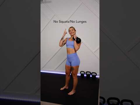 Best Low-Impact Kettlebell Workout for Bad Knees!!🔥 by Workout With Roxanne