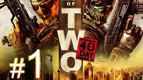 Army of Two: The 40th Day - Chapter 1 - Shanghai Street gameplay walkthrough (PSP)