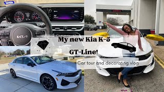 Car tour/decorating of my 2022 Kia K5 GTLine