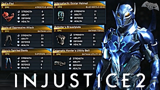 ... in today's video, i decided to give you all a little showcase of
my legendary/epic gear the injustice 2 online