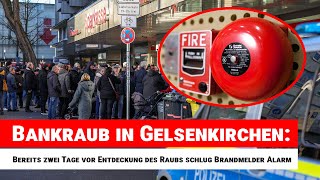Polizei War Vor Ort Bereits Zwei Tage Vor Entdeckung Des Raubs Schlug Brandmelder Alarm