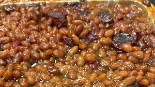 Thanksgiving Side Dishes/ Baked Beans & Deviled Eggs