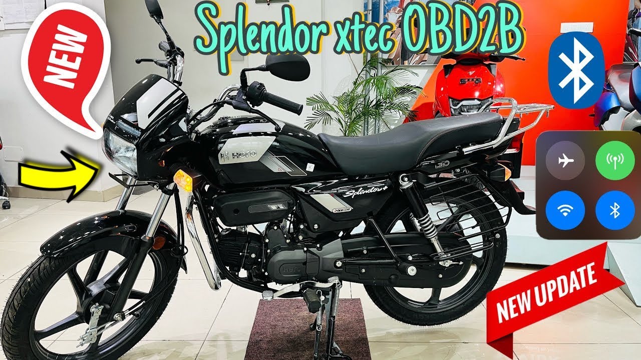 Hero Splendor xtec 2.1 2026 model✅Hero Splendor xtec 2.0 2026 Bs7 model✌️on road price full details 