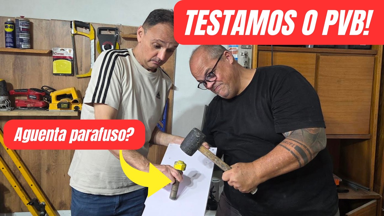 PVB vs MDF: Teste REAL de Arrancamento + Imersão na Água (Resultado Surpreendente)