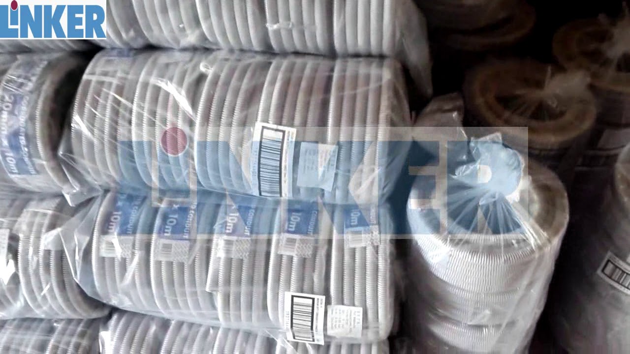Spot supply for PVC corrugated pipe Flexible PVC conduit pipe