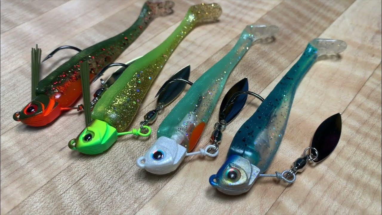 Classic fishing combo Warbaits Underspin x MC Swimbaits Spotted Bay