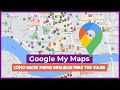 🔴 CÓMO CREAR MAPAS CON GOOGLE MY MAPS PASO A PASO 🗺️