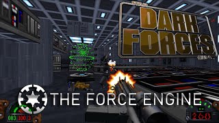 Star Wars: Dark Forces - The Force Engine reverse engineer port: HD and modern controls