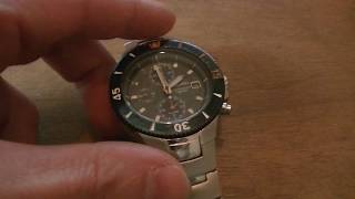 The final result of the restoration of a Seiko 7T62-0EG0 Men's Quartz Chronograph