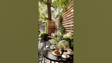 5+ Small Courtyard Garden Ideas You’ll Love 😍🥰 #gardendesign