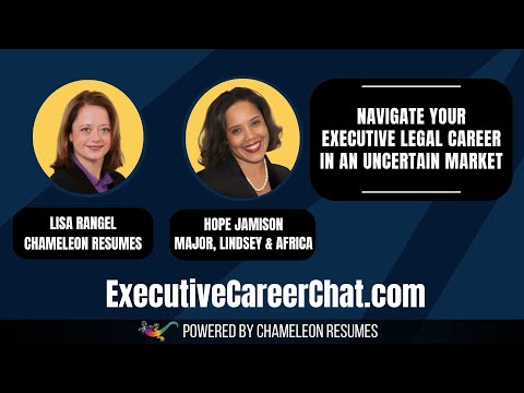 ECC Hope Jamison Hosted By Lisa Rangel Navigate Your Executive Legal Career In An Uncertain Market