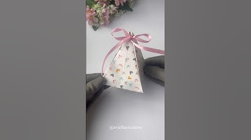 Easy gift wrap idea 🎀✨