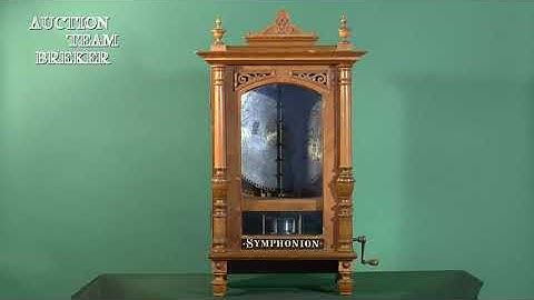 Lot 360: Symphonion No. 106, c. 1895