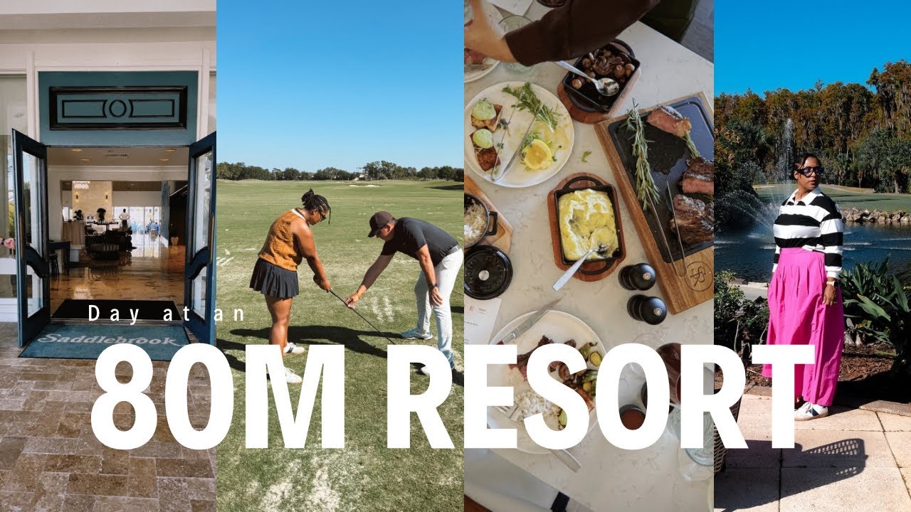 VLOGMAS 1: День на новом курорте Saddlebrook | Внутри их реконструкции стоимостью 80 миллионов до...