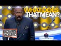 STEVE HARVEY LOST IN TRANSLATION! Steve Learns ALL The New Words & Phrases On Family Feud Africa