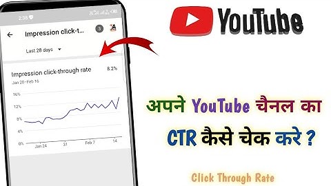 CTR Kaise Check Kare | How To Check Ctr In Youtube | Youtube Ctr Kaise Check Kare | Youtube Studio