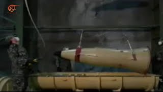 فيديو: مشاهد لتجهيز الصواريخ الإيرانية قبل ضربها قاعدة 