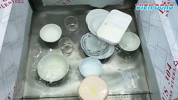 Máy rửa bát công nghiệp sóng siêu âm mới! Sạch, nhanh, hiệu quả!