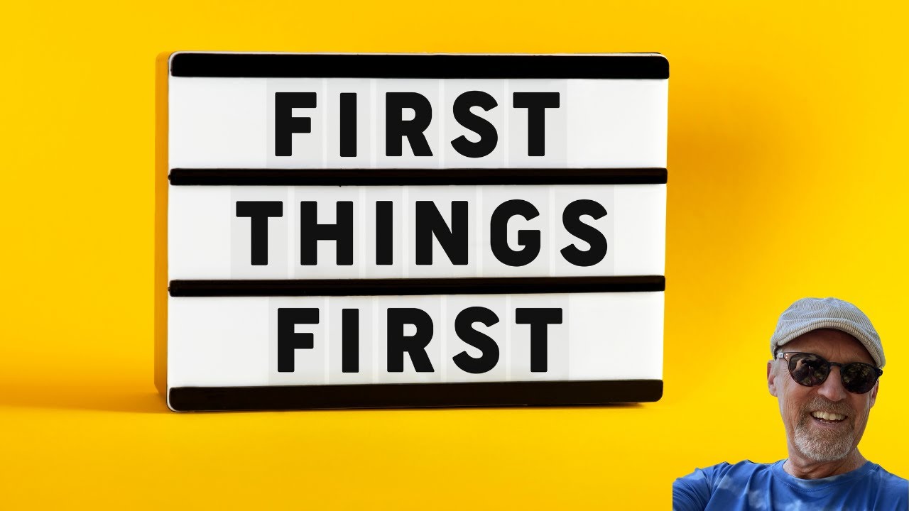First Things First Youtube First Things First - YouTube