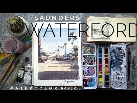 Watercolours With Life: Choosing Watercolour Paper : Saunders Waterford  Paper