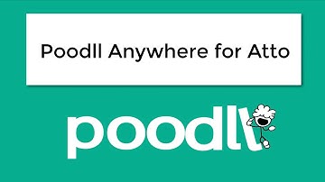 What is Poodll Anywhere for Atto?
