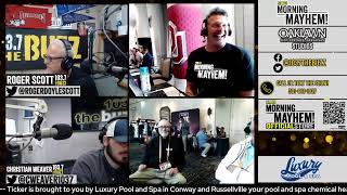 Morning Mayhem with David Bazzel and Roger Scott is LIVE from SEC Media Days!
