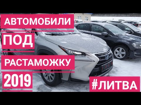 Цены на авторынке Гарюнай Литва. Январь 2019