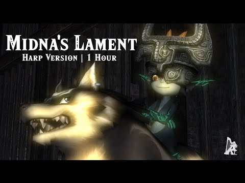 Midna's Lament (1 Hour Harp Version) - The Legend of Zelda: Twilight Princess
