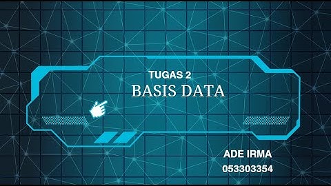 Tugas 2 Basis Data