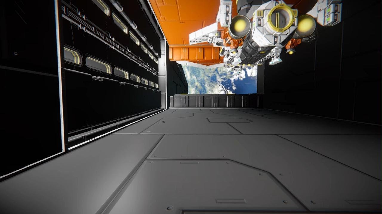 Space Engineers Carrier launch - YouTube