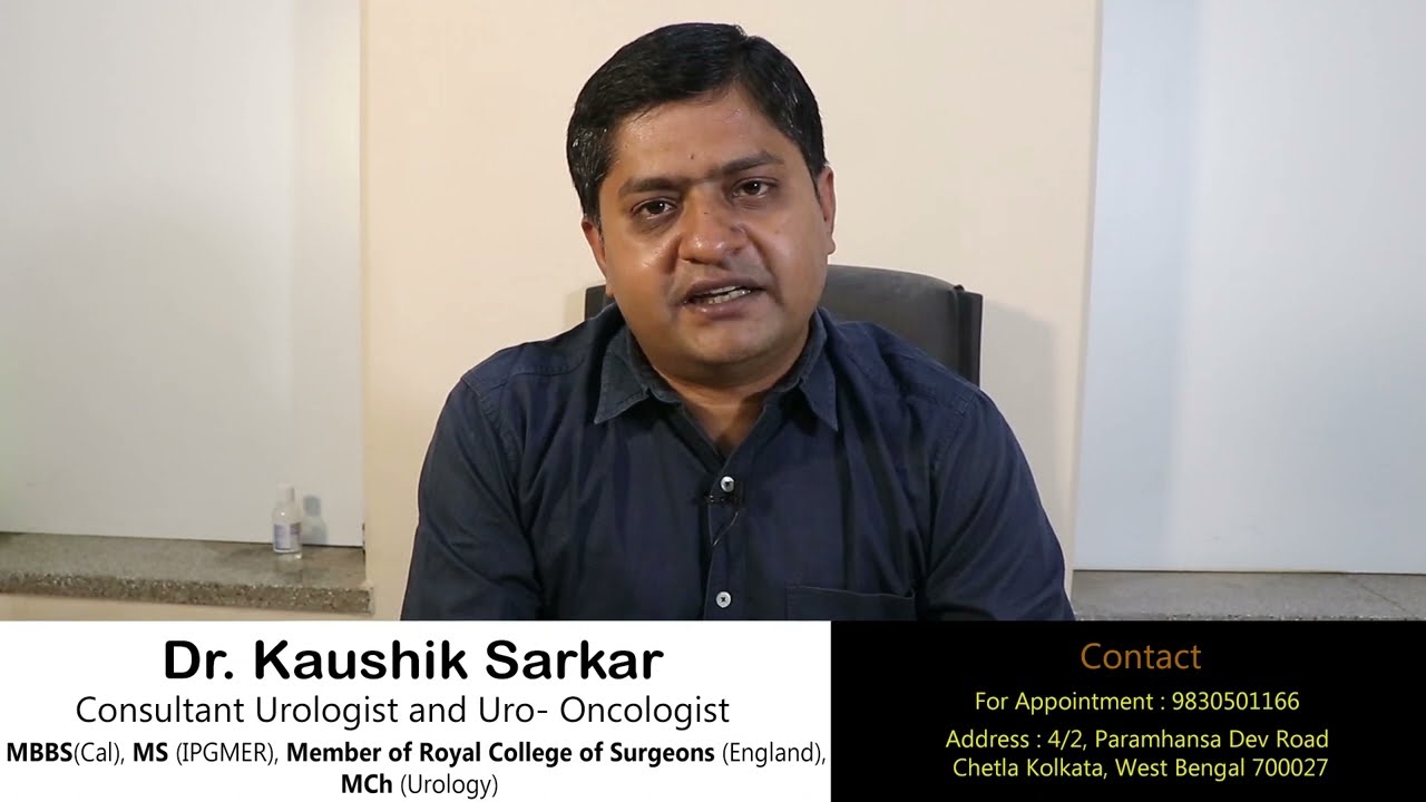 Blood in Urine? Haematuria explained by Dr. Kaushik Sarkar