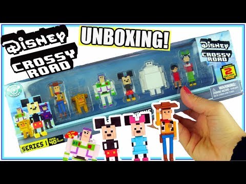 Disney 🌠 CROSSY ROAD 👾 Unboxing 🤖 series 1