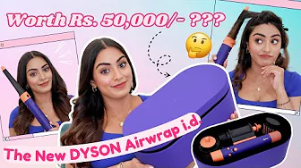 Is It REALLY WORTH Rs. 50,000/- ??? 🤔 I Tried DYSON AIRWRAP i.d So You Don't Have To..!! 😱