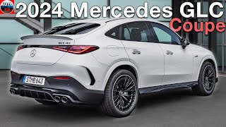 All NEW 2024 Mercedes-AMG GLC Coupe - FIRST LOOK exterior \& interior