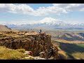 плато Бермамыт и Эльбрус в  4k