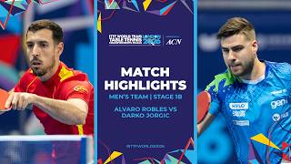 Alvaro Robles vs Darko Jorgic | MT - Groups | #ITTFWorlds2026
