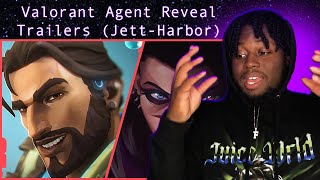 Apex Legends Player Reacts to "ALL VALORANT AGENT REVEAL TRAILERS (Jett - Harbor)" 🤯🔥