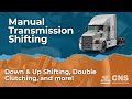 Manual transmission shifting in semi trucks