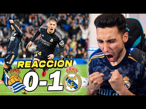 REACCIONES DE UN HINCHA Real Sociedad vs Real Madrid 0-1 *ARDA GÜLER ACERCA EL TITULO*