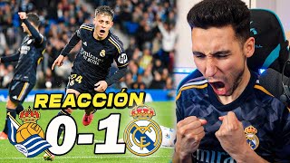 REACCIONES DE UN HINCHA Real Sociedad vs Real Madrid 0-1 *ARDA GÜLER ACERCA EL TITULO*