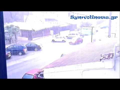 Απίστευτο μπουρίνι στην