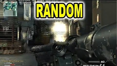 Most Random MW3 FUN Kill RIOT SO FAR (Modern Warfare 3) Javelin SHIELD