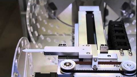 High Speed Positioning Demonstration - SANMOTION Model No PB Closed Loop Stepping Systems