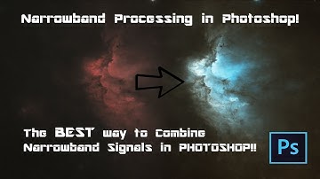 Astrophotography: BEST Narrowband Image Processing in Photoshop, Channel Combine - Secret Technique!