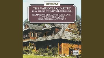 String Quartet No.1, Op. 37: I. Lento assai. Allegro moderato (1917)